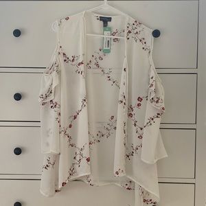 Cold Shoulder Kimono Top by Market & Spruce (Stitch Fix) BRAND NEW TAGS STILL ON